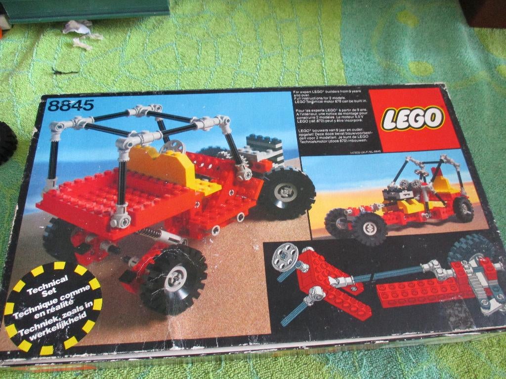 lego technic Set 8845 Dune Buggy, Ophalen of Verzenden, Gebruikt, Complete set, Lego