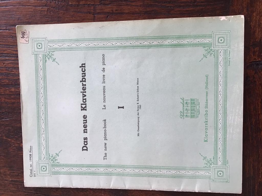 Das neue Klavierbuch - Pianoboek graad C (1963), Gebruikt, Klassiek, Les of Cursus, Ophalen of Verzenden