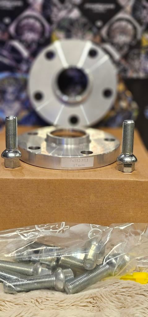 Spoorverbreders spacers Seat Cupra 5x112 57,1 17mm, Ophalen of Verzenden