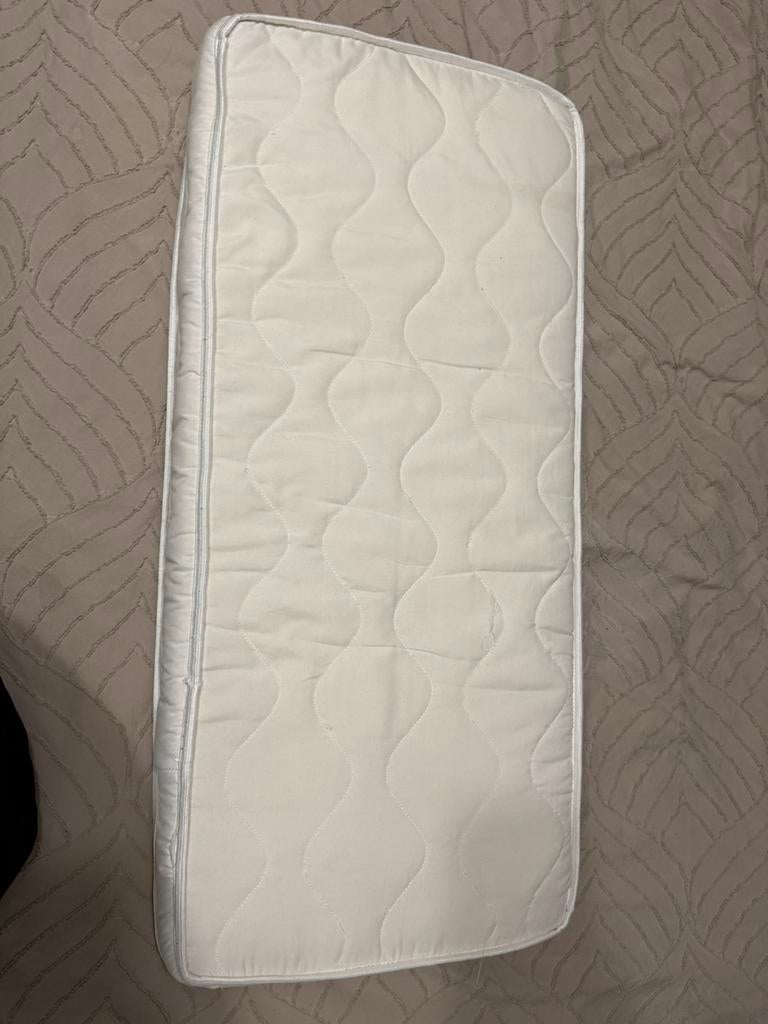 Wiegmatras 40x90 – 1x gebruikt – zo goed als nieuw”, Ophalen, Zo goed als nieuw, Wieg