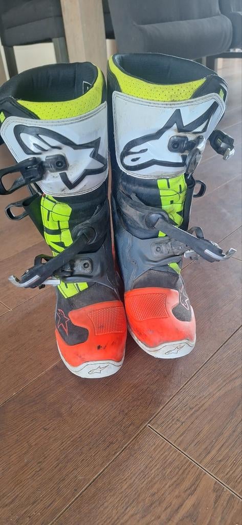 Alpinestars Tech 7S crosslaarzen - Maat 39, Motoren, Kinderen, Ophalen of Verzenden, Alpinestars, Laarzen
