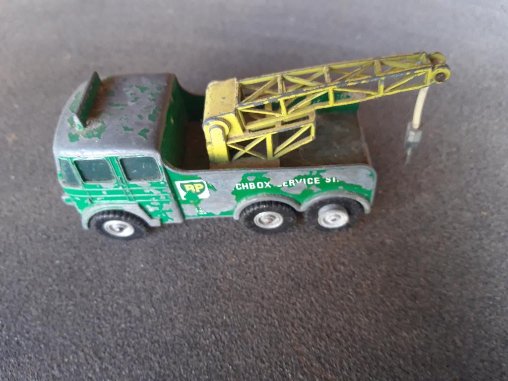 Foden takelwagen - Matchbox King Size - opknapper, Ophalen of Verzenden, Gebruikt, Bus of Vrachtwagen