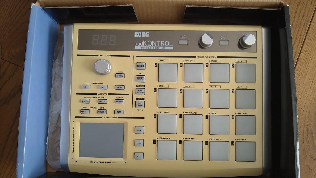 Korg Padcontrol Midi controller, Muziek en Instrumenten, Midi-apparatuur, Gebruikt, Ophalen of Verzenden