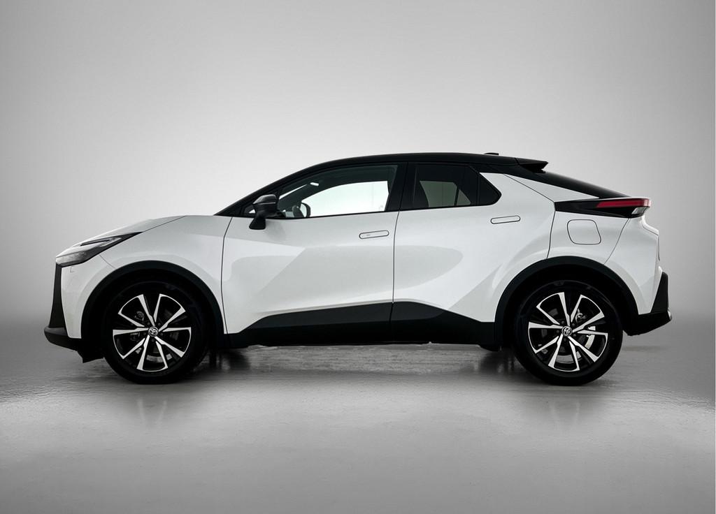Toyota C-HR 1.8 Hybrid 140 First Edition I Stuur- en stoelve, 12 maanden, Stof, 4 cilinders, Wit