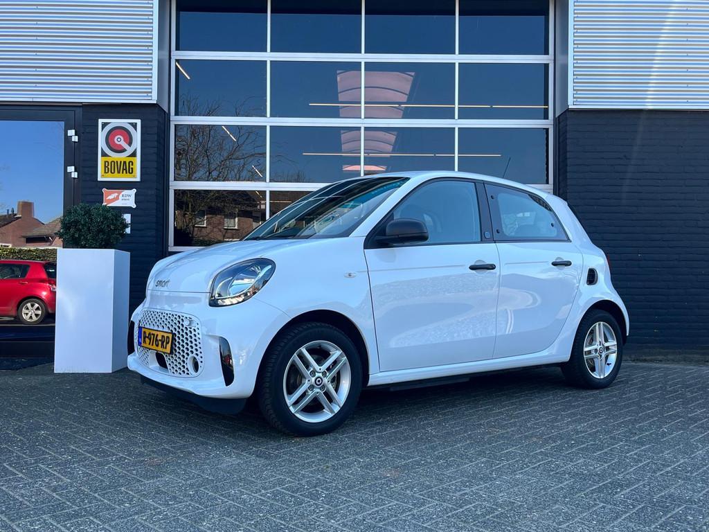 Smart Forfour EQ ELEKTRISCH 18 kWh Automaat, Airco, Cruise,, Auto's, Smart, Achterwielaandrijving, Gebruikt, Wit, Origineel Nederlands