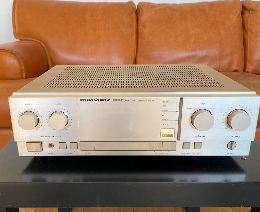 Marantz PM 54 versterker, Ophalen of Verzenden, Zo goed als nieuw, 60 tot 120 watt, Marantz