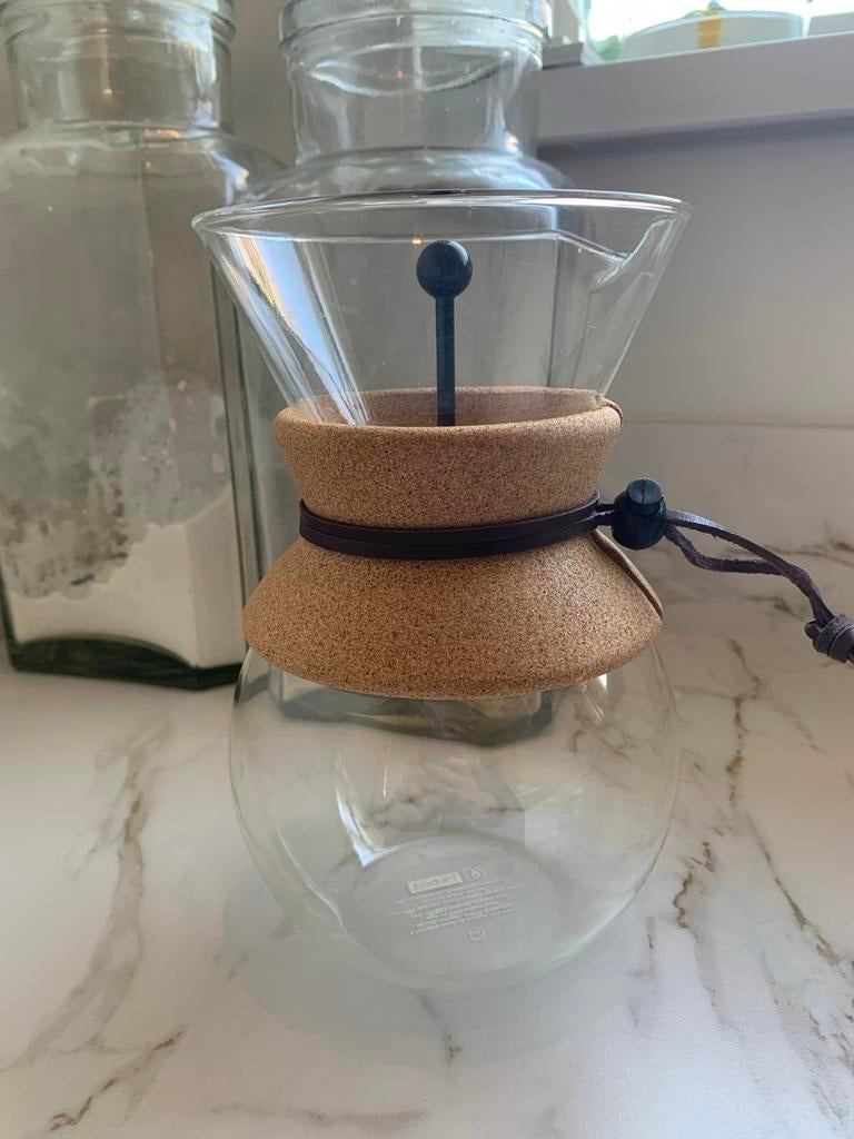 Bodum Pour Over Koffiezetapparaat - 1.0L, Koffiemachine, Gemalen koffie, Ophalen of Verzenden, Zo goed als nieuw
