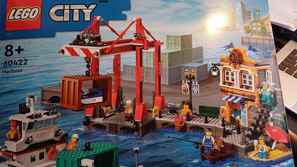 Lego City 60422 Haven met Vrachtschip -NIEUW en ONGEOPEND-, Ophalen of Verzenden, Nieuw, Complete set, Lego