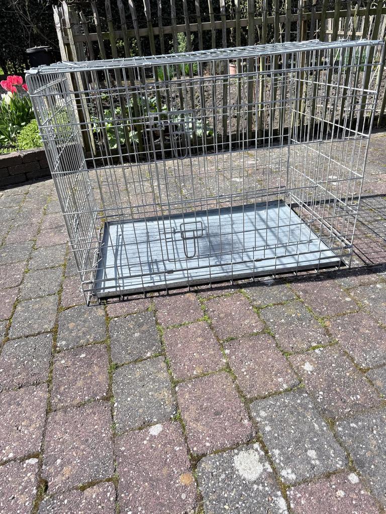 Hondenbench voor middelgrote hond, Dieren en Toebehoren, Ophalen, Zo goed als nieuw