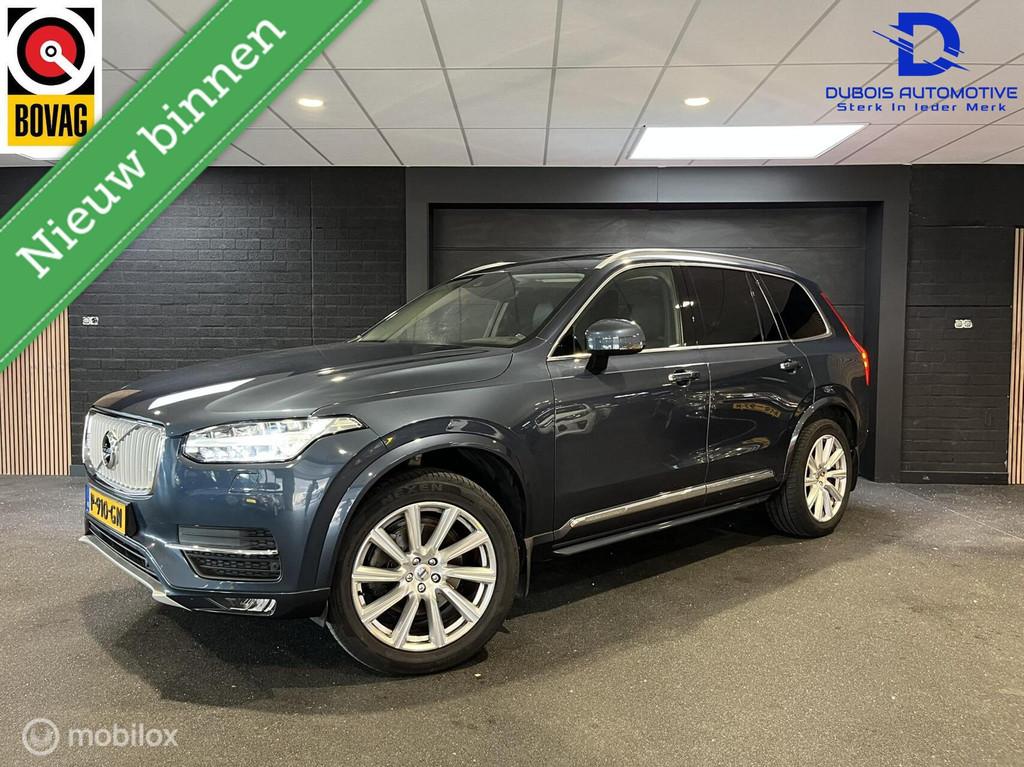 Volvo XC90 2.0 T5 AWD Inscription|PANORAMA|TREKHAAK|ACC|360, Gebruikt, 4 cilinders, Blauw, 7 stoelen