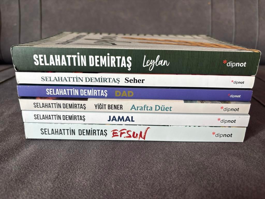 Selahattin Demirtaş Boeken Collectie (6 stuks), Ophalen of Verzenden, Zo goed als nieuw, Wereld overig