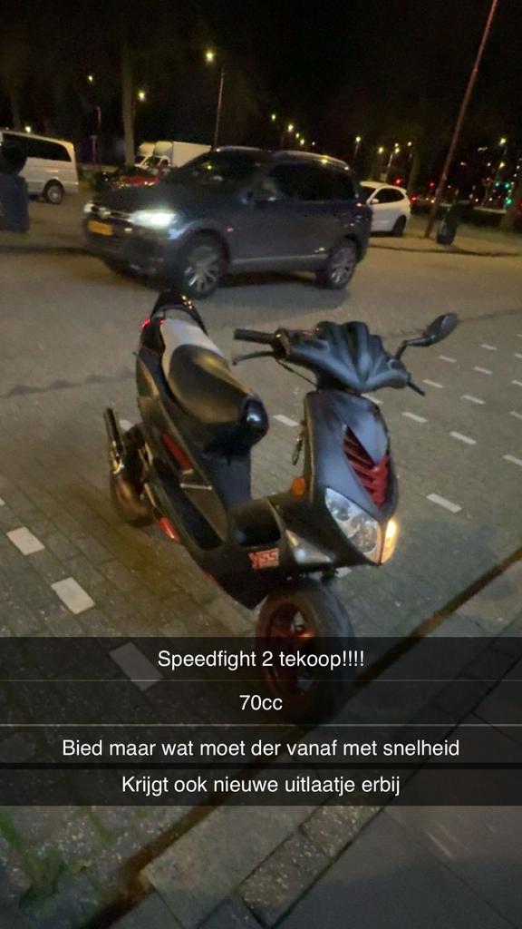 Speedfight 2, Ophalen, Zo goed als nieuw, Benzine, Speedfight