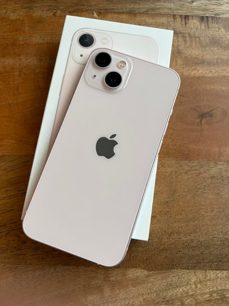 iPhone 13 256GB – Roze – In nette staat, Ophalen, Gebruikt, 6 megapixel of meer, Zonder simlock