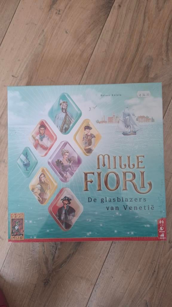 Mille Fiori: De glasblazers van Venetië - Nieuw bordspel, Nieuw, Schmidt Spiele GmbH, Drie of vier spelers, 999 Games
