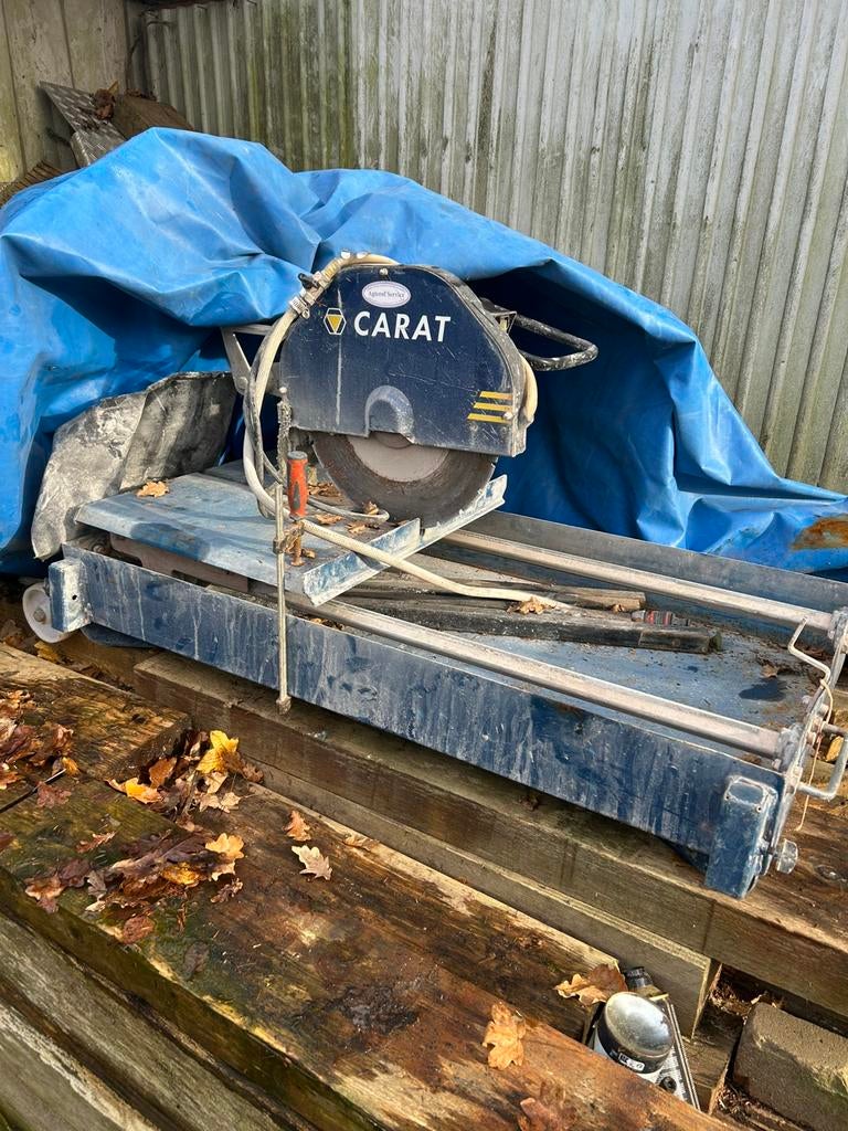 Carat s-coup zaagmachine (tafel) op poten, Doe-het-zelf en Verbouw, Gereedschap | Zaagmachines, Ophalen of Verzenden, 1200 watt of meer