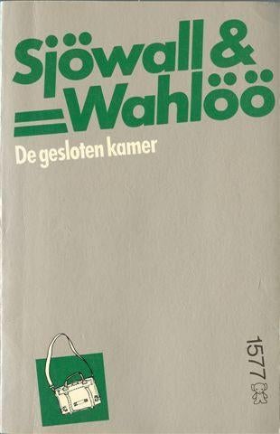 Maj Sjöwall&Per Wahlöö De gesloten kamer Zw.B.1577 jaar 1982, Verzenden, Zo goed als nieuw