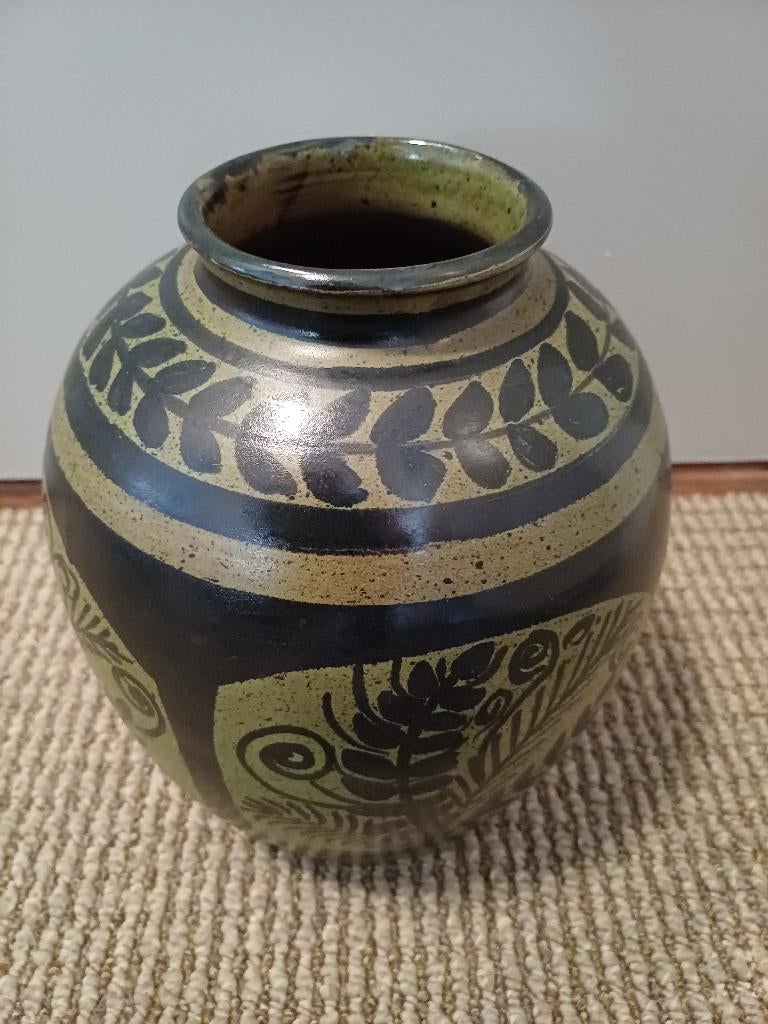 Vaas van Joop Graft, Potterbakkerij Oisterwijk, Antiek en Kunst, Antiek | Keramiek en Aardewerk, Ophalen of Verzenden