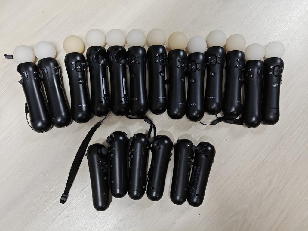 Sony PS3 PS4 Move Controllers, Spelcomputers en Games, 1 Sony Place, San Mateo, CA 94401, USA, Gebruikt, Ophalen of Verzenden