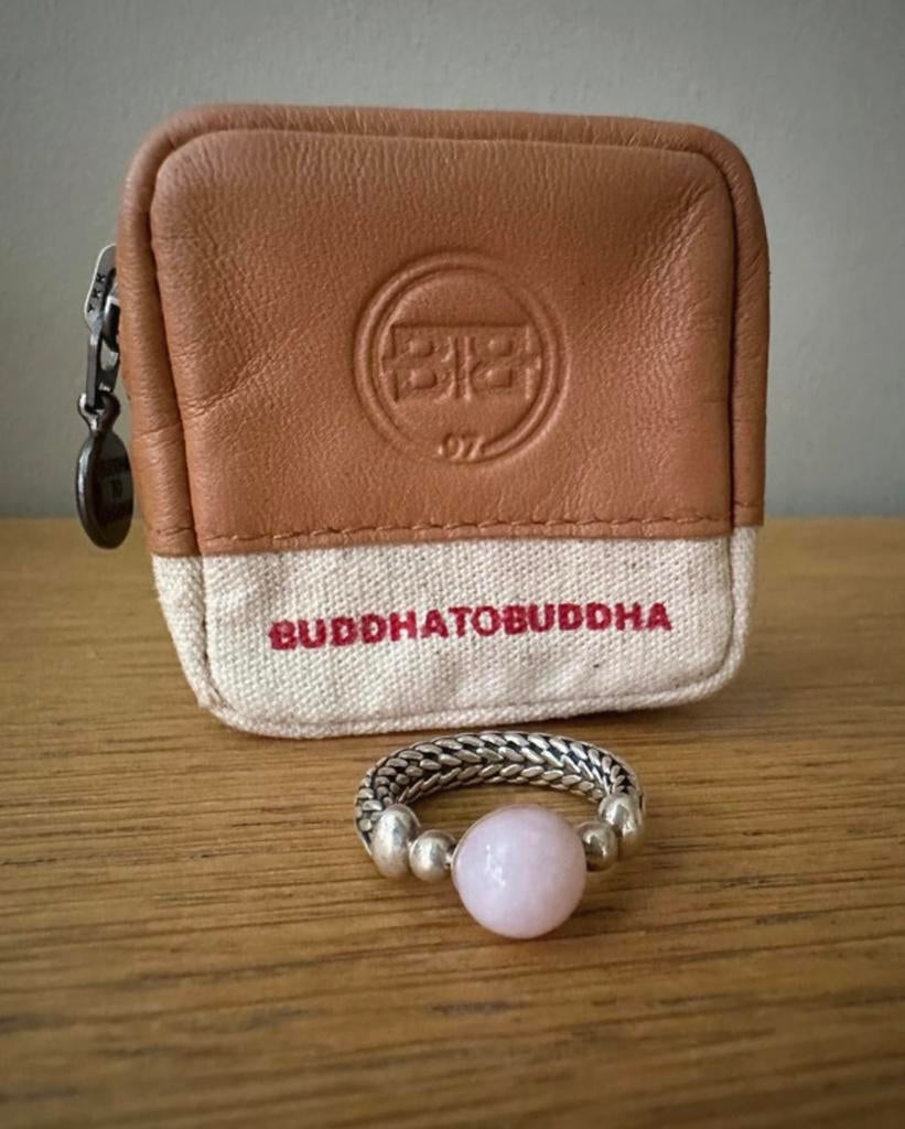Buddha to Buddha ring maat 16, Ophalen of Verzenden, Zo goed als nieuw, Kleiner dan 17, Zilver