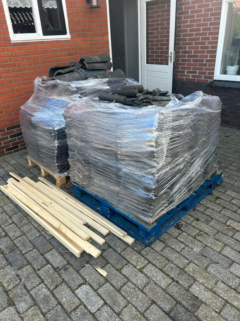 Gebruikte dakpannen, Ophalen, Gebruikt, Steen of Klei, 15 m² of meer
