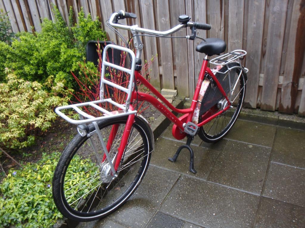 nette cortina roots dames/transportfiets 54 cm 7 V, Fietsen en Brommers, Fietsen | Dames | Damesfietsen, Versnellingen, Ophalen