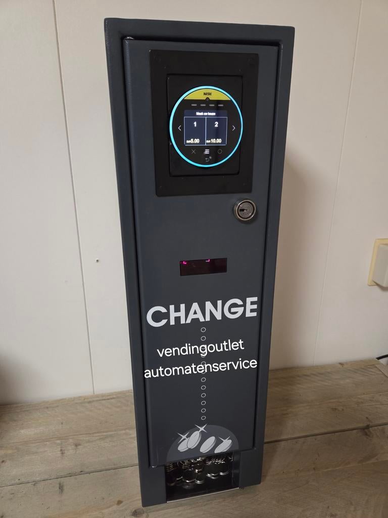 Wisselautomaat contactloos betalen, Ophalen, Zo goed als nieuw