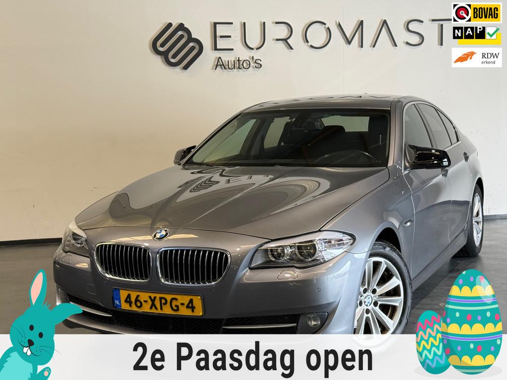 BMW 5-serie 520i Executive Automaat Navi Cruise Airco Pdc Ni, Automaat, Euro 5, Achterwielaandrijving, Gebruikt
