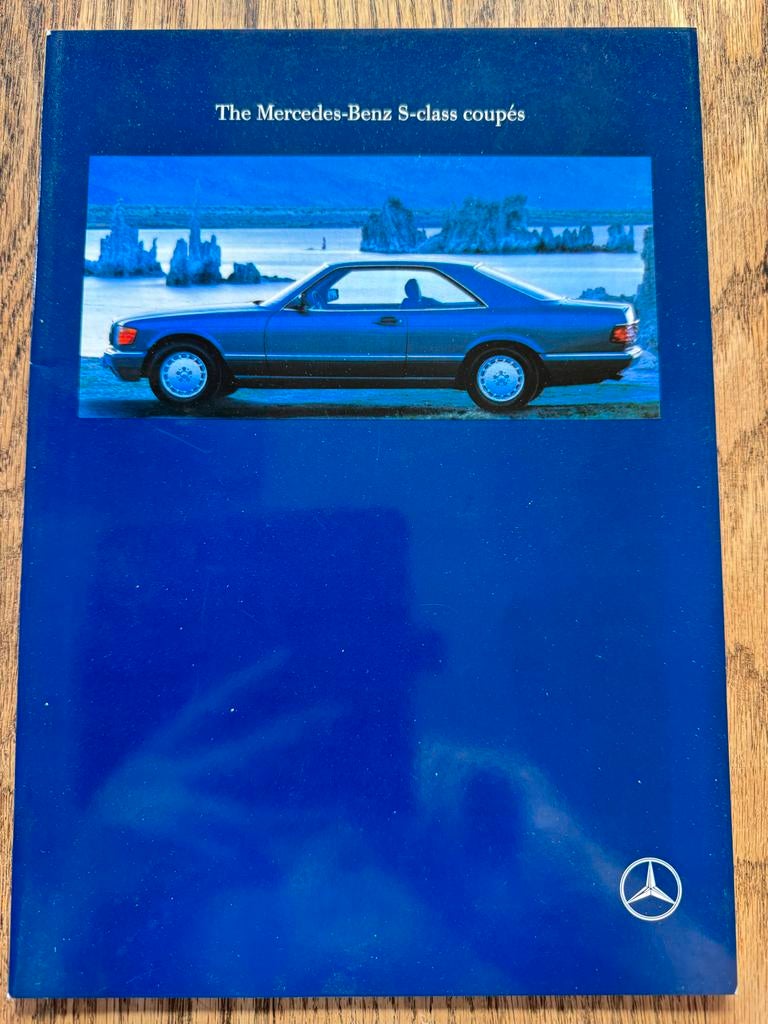Mercedes S-klasse coupé brochure, Boeken, Auto's | Boeken, Gelezen, Mercedes, Ophalen of Verzenden