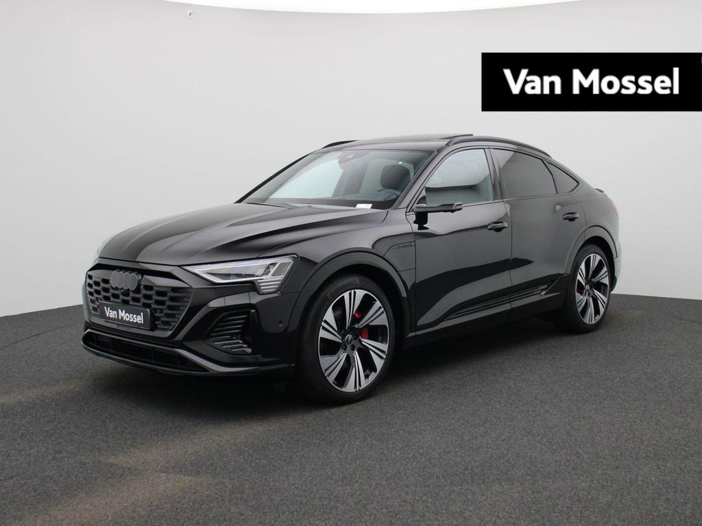 Audi Q8 Sportback e-tron 55 quattro S Edition 115 kWh | Trek, Auto's, Audi, Automaat, 12 maanden, Leder, Vierwielaandrijving