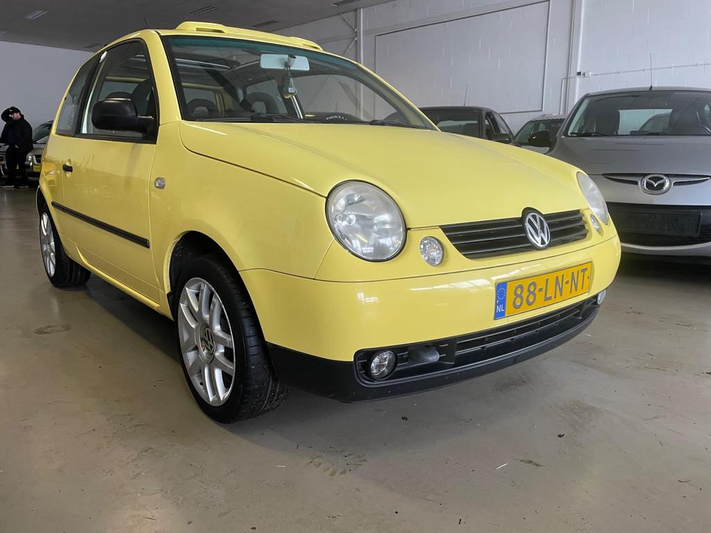 Volkswagen Lupo 1.4 Comfortline cabrio top 1 ste eigenaar, Voorwielaandrijving, 450 kg, Gebruikt, 31 €/maand
