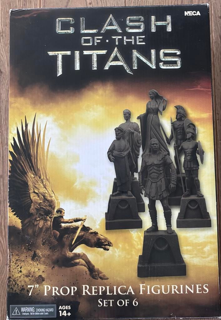 Clash of the Titans 7" Prop Replica Figurines Set van 6, Ophalen of Verzenden, Nieuw