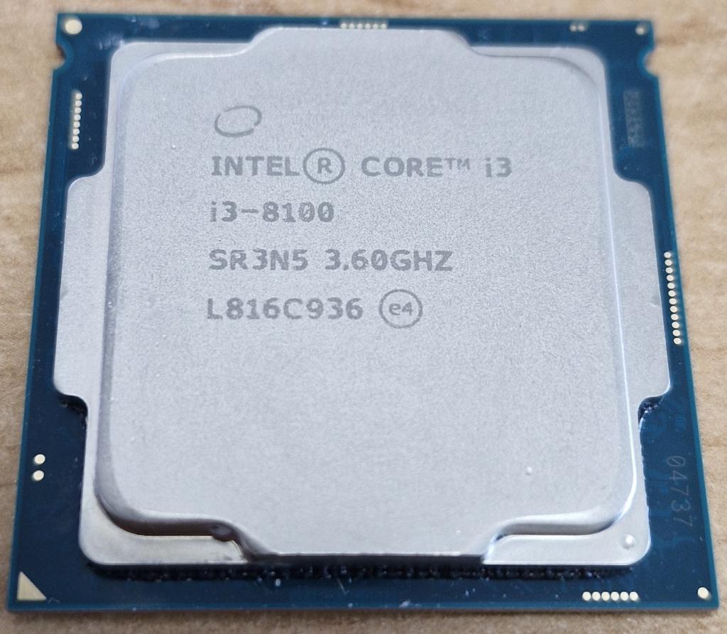 Intel i3-8100 Processor (3 stuks), Gebruikt, -, 4-core, Intel