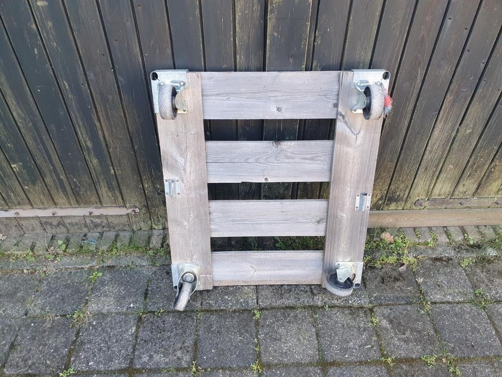 Onderstel rolcontainer, 100 liter of meer, Ophalen, Transportkar