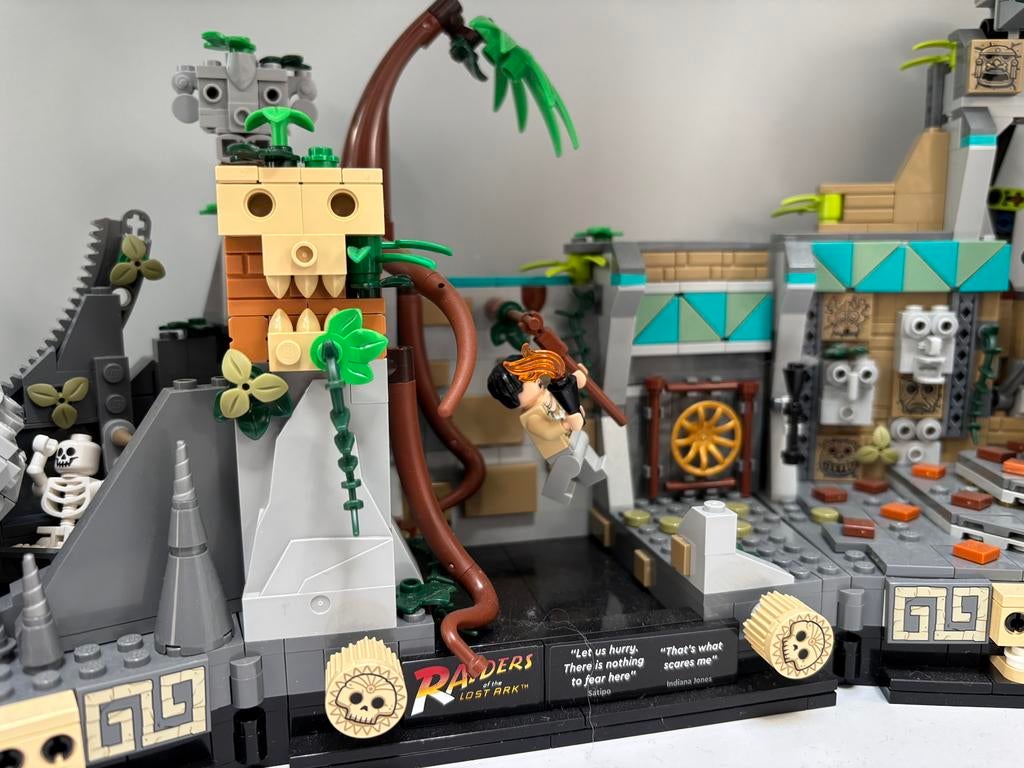 Lego 77015 Indiana Jones en de temple of the golden idol, Ophalen of Verzenden, Zo goed als nieuw
