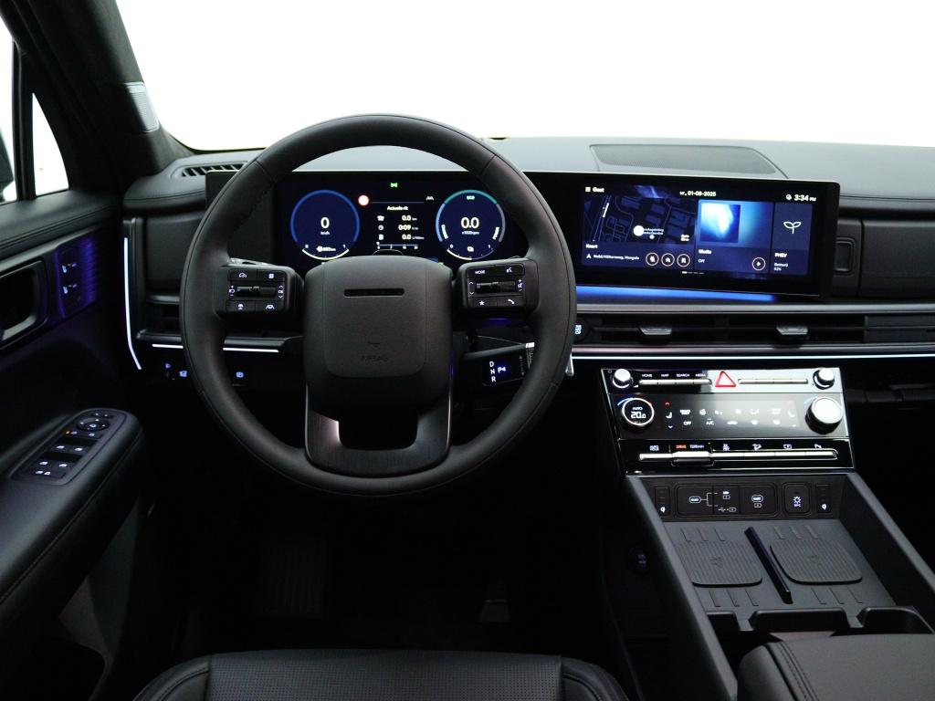 Hyundai Santa Fe 1.6 T-GDI PHEV | Private lease 1249.- | Bla, Automaat, 12 maanden, Santa Fe, Gebruikt