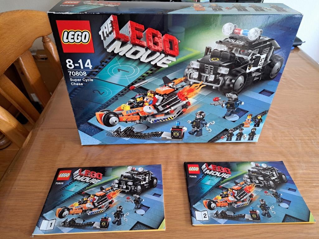 LEGO The LEGO Movie 70808 Super Cycle Chase, Compleet, Lego, Ophalen of Verzenden, Zo goed als nieuw