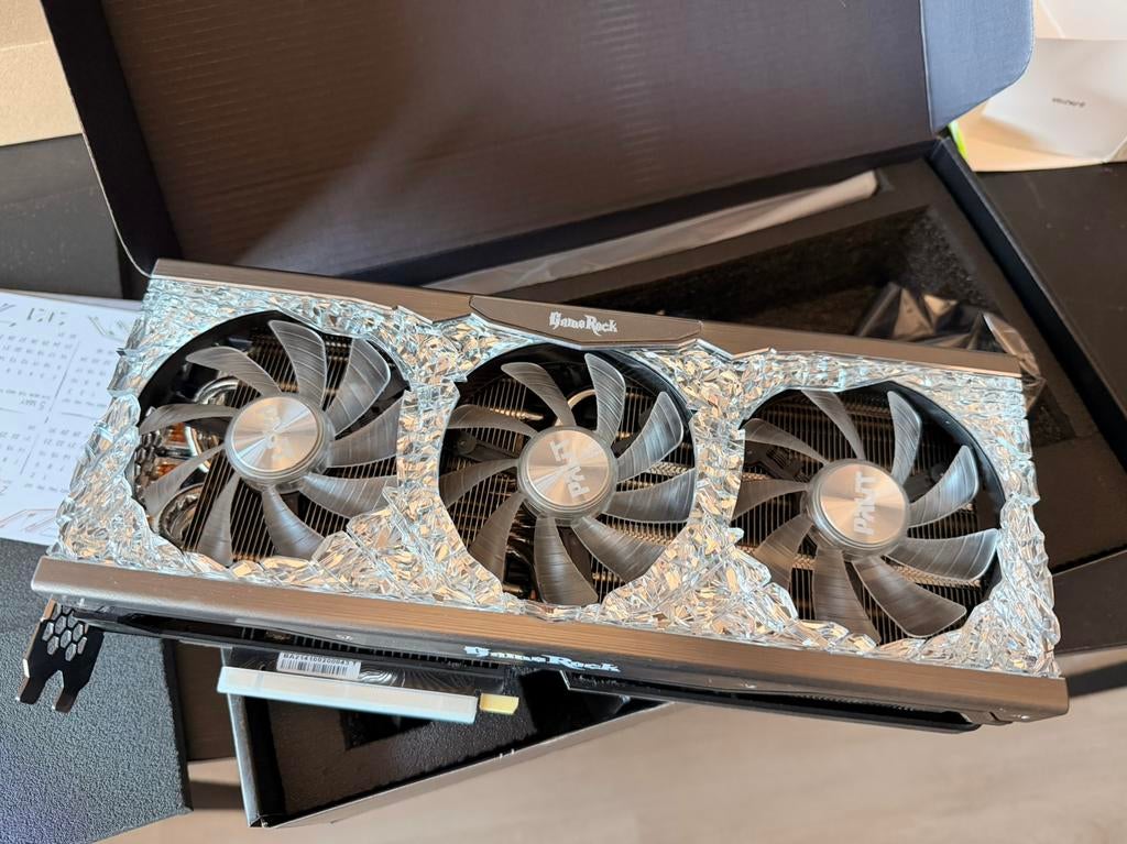 Palit Rtx 3080 ti 12gb game rock nvidia, Computers en Software, Videokaarten, GDDR6, PCI-Express 4, Ophalen of Verzenden, Zo goed als nieuw