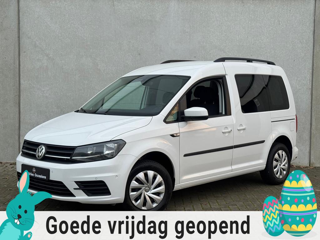 Volkswagen Caddy 1.2 TSI APPLE CAR PLAY TREKHAAK STL VERW CR, Voorwielaandrijving, 1380 kg, 4 cilinders, Wit