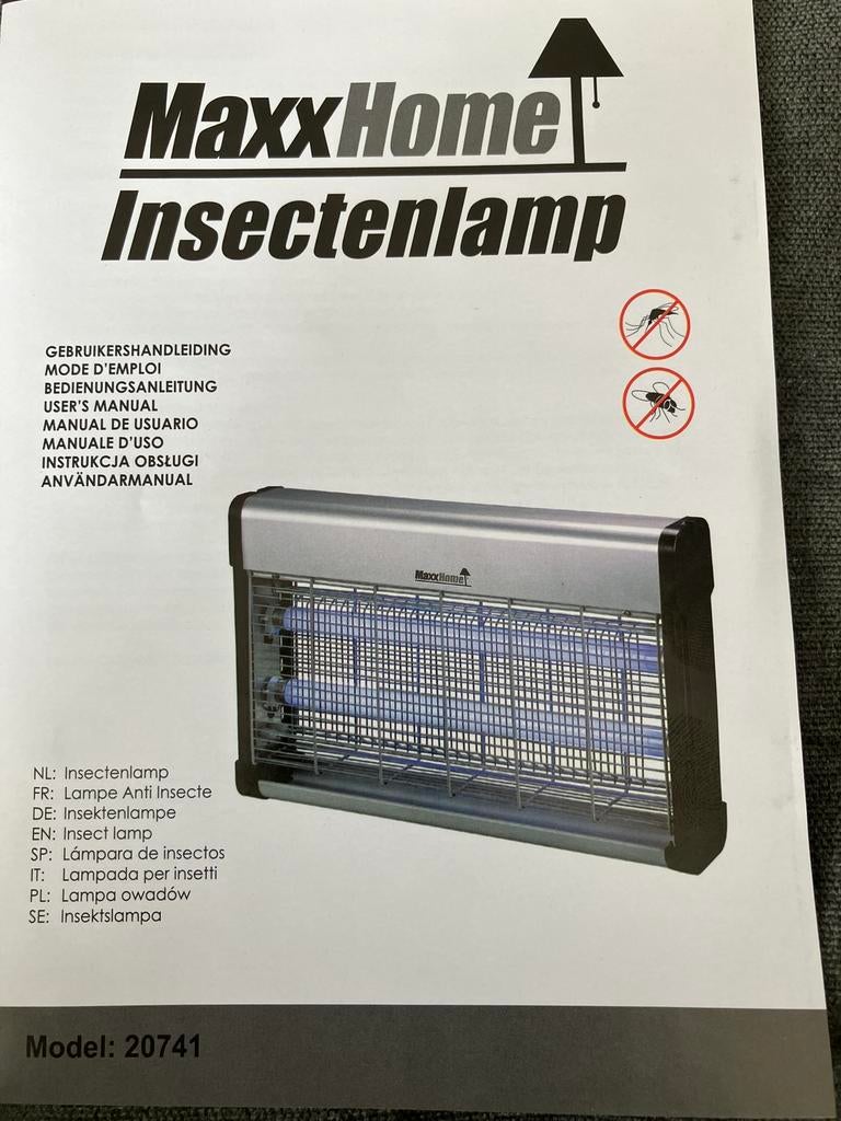 Vliegenlamp, Muggenlamp, Insectenlamp 2 x 7W UV led lamp., Ophalen of Verzenden, Nieuw, Ongediertebestrijding