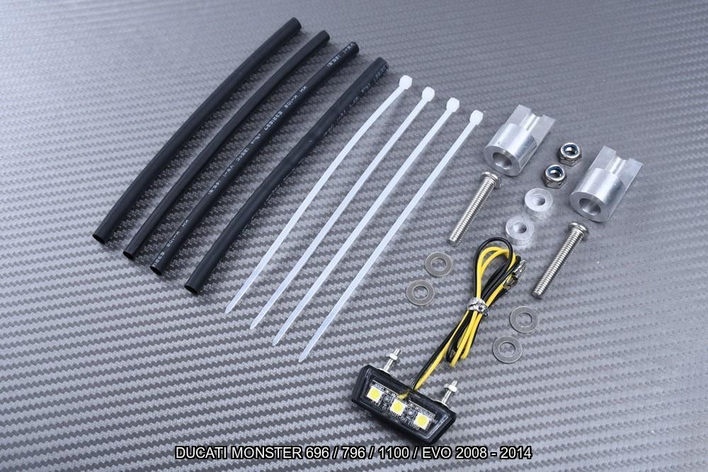 Kentekenplaathouder DUCATI MONSTER 696 796 1100 2008 - 2014, Ophalen of Verzenden, Nieuw