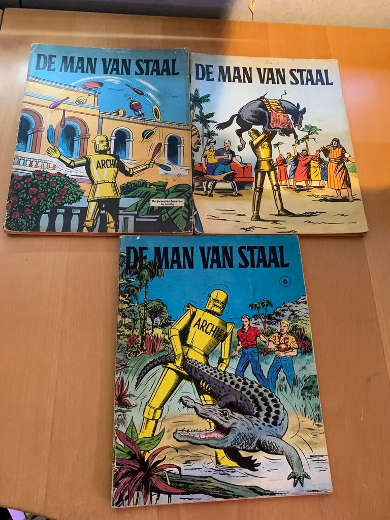 De Man van Staal - Archie stripboeken, Meerdere stripboeken, Ophalen of Verzenden, Gelezen