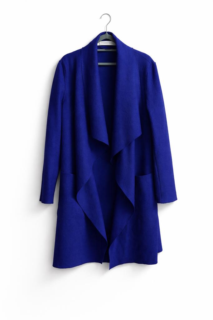 Kobaltblauw vest/blazer van Joseph Janard maat 38/40, Ophalen of Verzenden, Zo goed als nieuw, Maat 38/40 (M), Blauw