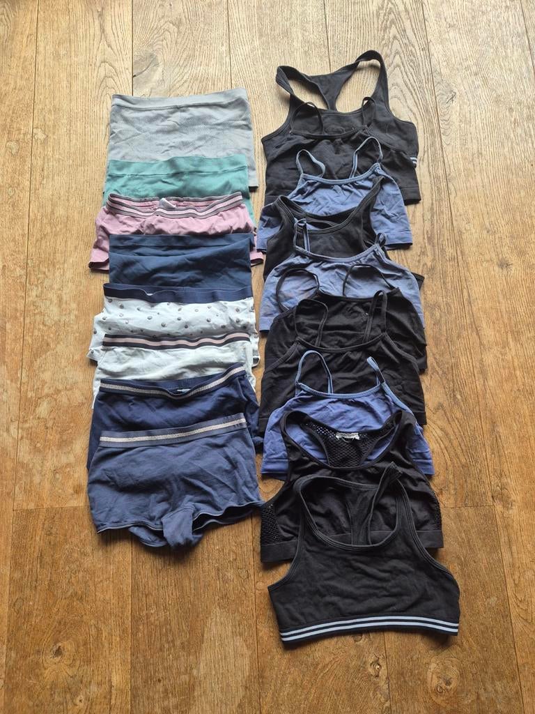 ondergoed 18 delig set oa Hema ten cate non merk, Nacht- of Onderkleding, Gebruikt, Meisje, Ophalen of Verzenden