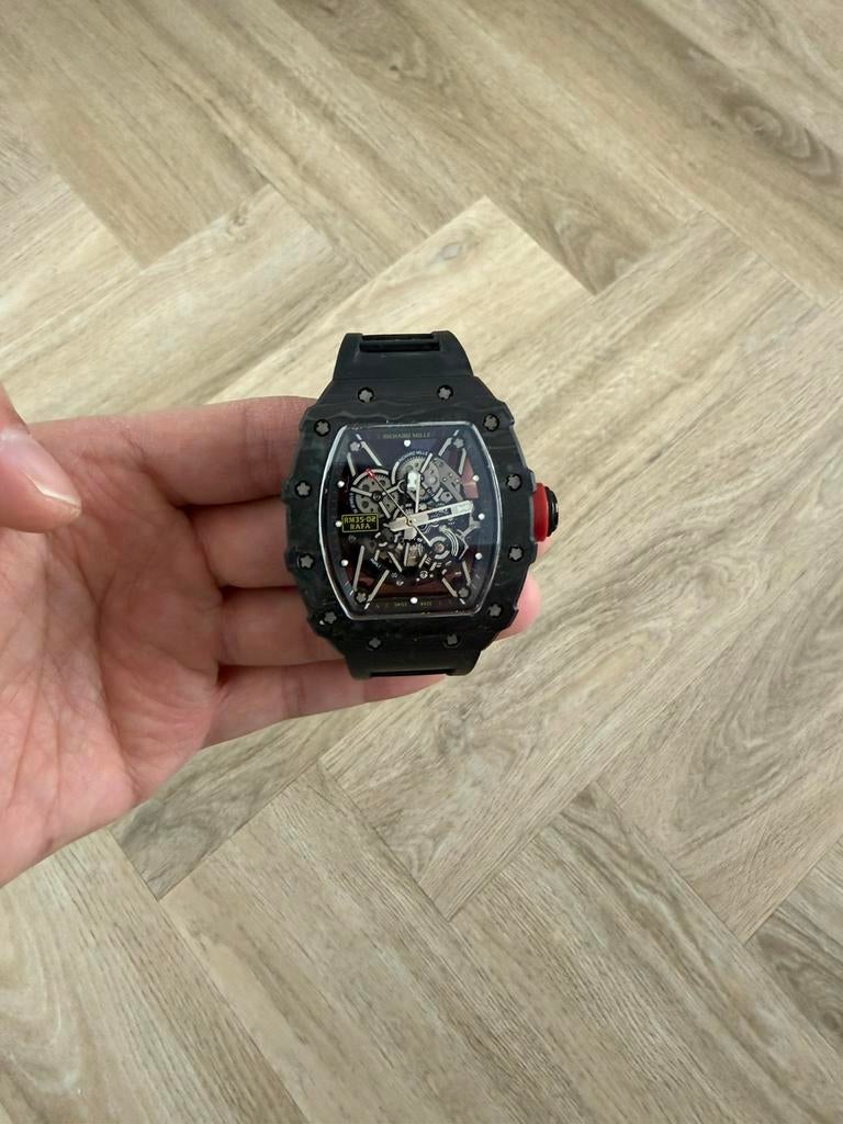 Richard mille rm35-02 rafa, Sieraden, Tassen en Uiterlijk, Horloges | Heren, Ophalen of Verzenden, Zo goed als nieuw, Staal, Overige merken