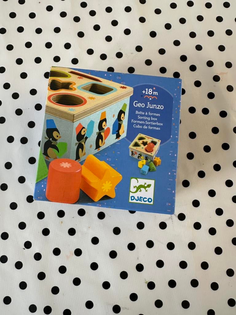 Djeco - Vormenstoof - Blokken - Geo Junzo, Ophalen of Verzenden, Zo goed als nieuw