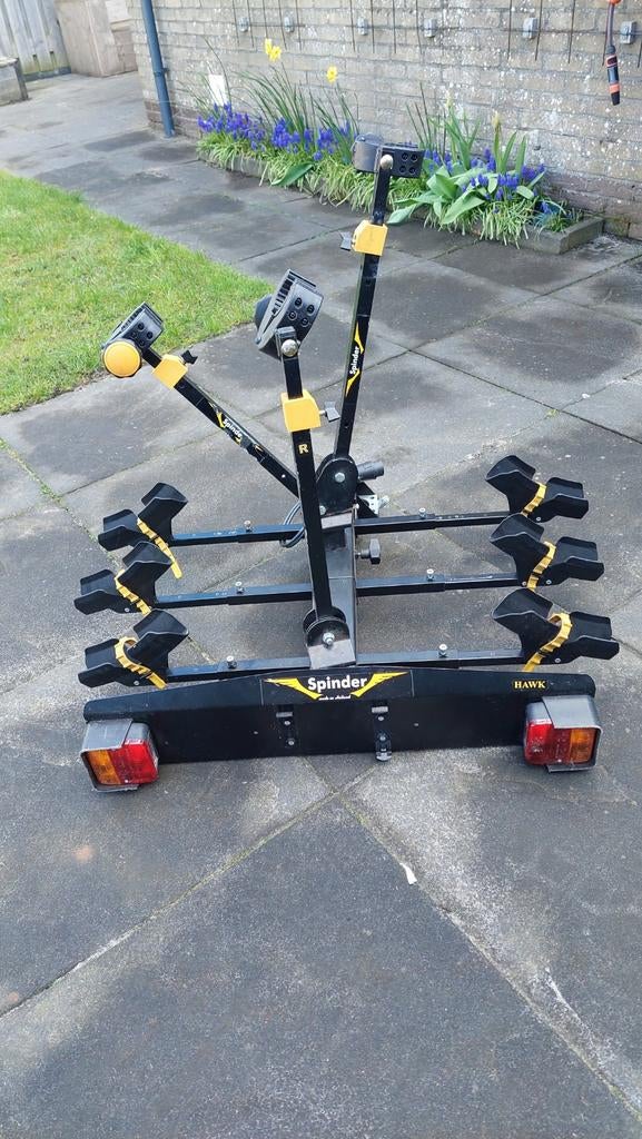 Spinder Hawk fietsendrager voor 3 fietsen, Verzenden, Trekhaakdrager