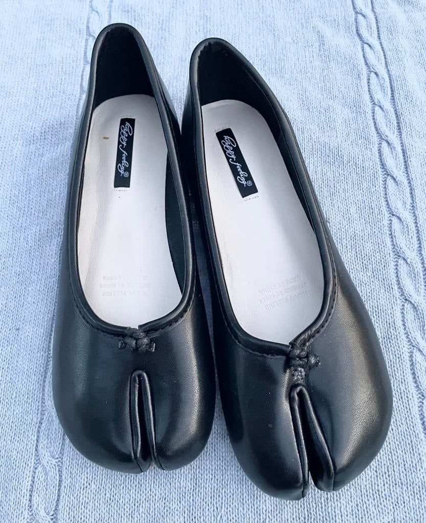 Zwarte ballerina’s maat 39, Zwart, Nieuw, Ballerina's, Ophalen of Verzenden