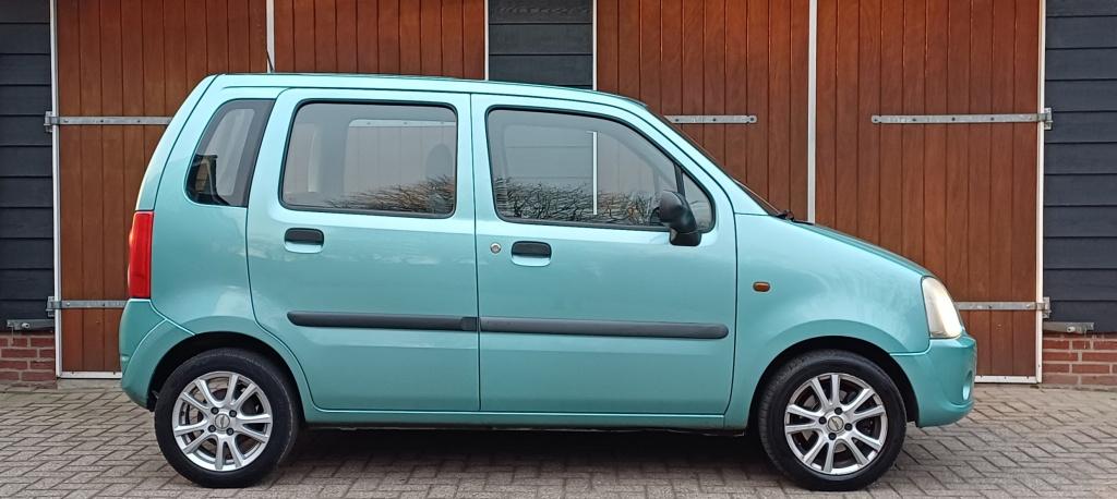 Opel Agila 1.2-16V Essentia, Bluetooth, All seasonbanden, NA, Auto's, Voorwielaandrijving, Stof, 4 cilinders, 1229 cc