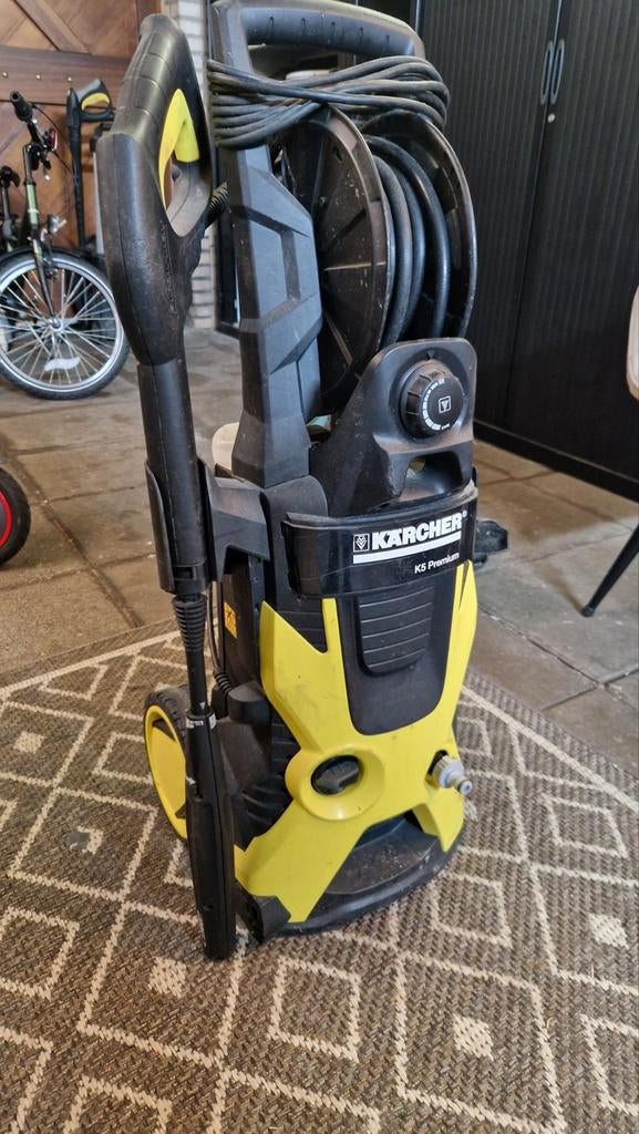 Hogedrukreiniger karcher k5 premium, Met autostop en -start, Kärcher, Ophalen of Verzenden, Zo goed als nieuw