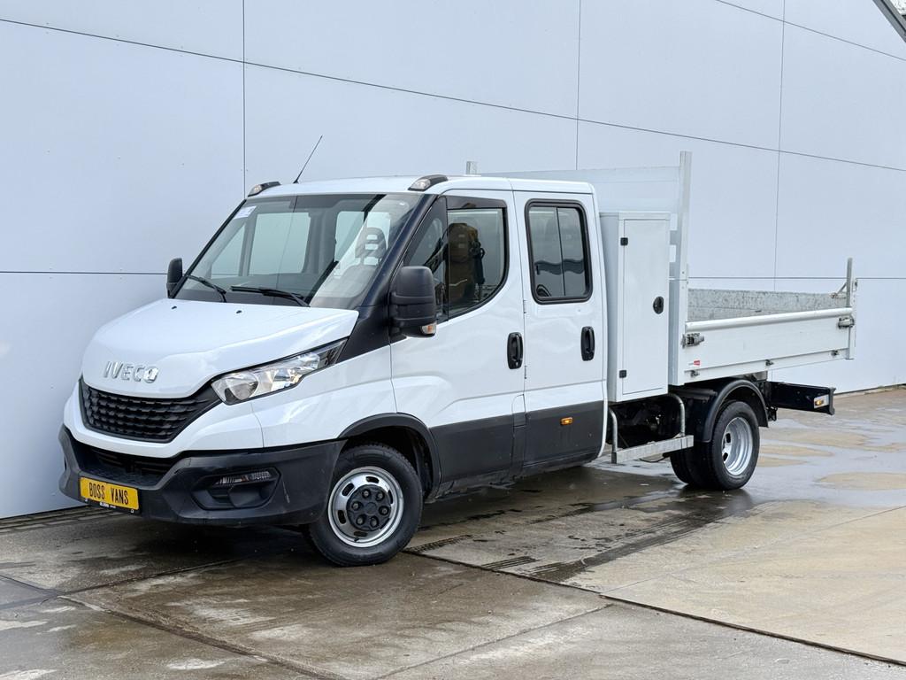 Iveco Daily 35C14 2.3 Kipper Dubbele Cabine Dubbellucht 6 St, Auto's, 2804 kg, Achterwielaandrijving, Gebruikt, Iveco